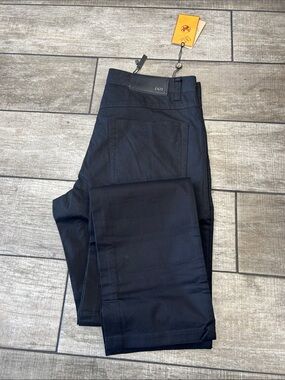 Enzo Tovare Men’s Black Jeans - Classic Straight Jeans Lightweight Pant Fit NWT